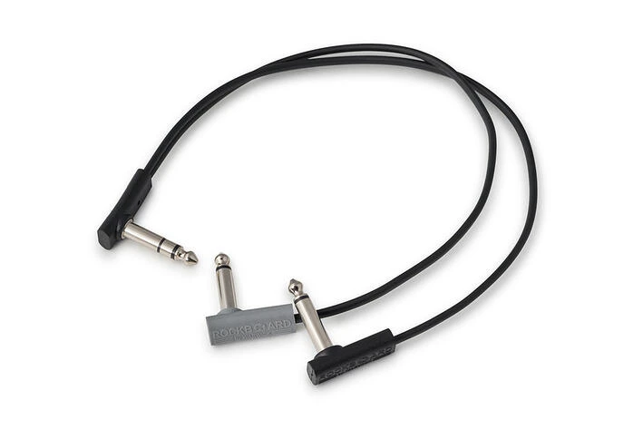 RockBoard Flat Patch Y-Splitter Cable - 30 cm